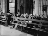 Gudstjänst i Uppsala domkyrka, Uppsala 1933
