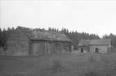 Gårdsmiljö, Tunalund, Bälinge socken, Uppland 1920-tal