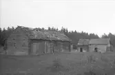 Gårdsmiljö, Tunalund, Bälinge socken, Uppland 1920-tal