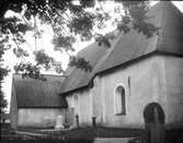 Hacksta kyrka, Hacksta socken, Uppland 1925