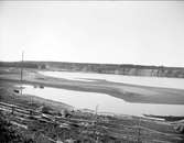 Dalälven vid Älvkarleby, Älvkarleby socken, Uppland i september 1916