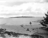 Korrö och Grönskärs fyr, Stockholms skärgård augusti 1927