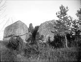 Flyttblock i Jälla, Vaksala socken, Uppland oktober 1927