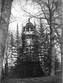 Klockstapel i Strömsbergs bruk, Tolfta socken, Uppland i maj 1918