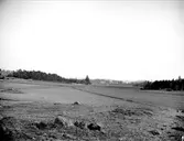 Landskapsvy vid Brogård, Bro socken, Uppland i april 1918