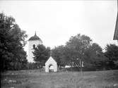 Vassunda kyrka, Vassunda socken, Uppland augusti 1920