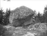 Flyttblock, Flottsund, Sunnersta, Uppsala september 1911