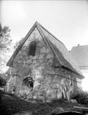 Lillkyrkan vid Uppsala-Näs kyrka, Uppsala-Näs socken, Uppland september 1915