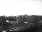 Parken vid Akademiska sjukhuset, Uppsala 1900