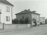 Funkisvillor i kv Söderport, Varberg. Bilden tagen mot söder. Fotografi från 1930-talet.