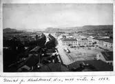 Utsikt från Klocktornsberget 1883