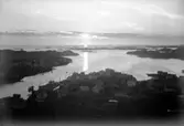 Flygfoto Rönnäng 1953.