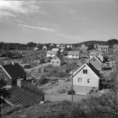 Bostadshus under uppförande, Bleket 1956