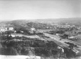 Vy över Uddevalla från Brattåsberget.
