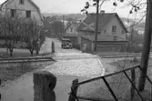 Järnvägsövergång vid Gröngatan, Uddevalla, den 4 november 1947