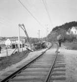 Bilolycka i Uddevalla i maj 1948