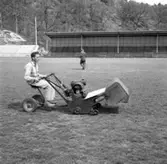 Ordningsställande av planen inför fotbolls-VM, Rimnersvallen, Uddevalla