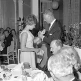 Middag till ära för dopet av M/S Björgfjell