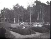 En graf på Stockholms kyrkogård 1897.