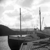 Jakter i Svelviks hamn, Norge