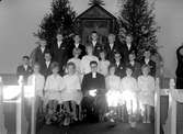 Sommarkonfirmander 1963 i Hede kyrka