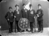 Medaljregn över Uddevalla Skytteförening 1915