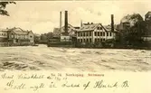 Notering på kortet: Norrköping. Strömmen.