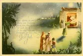 Notering på kortet: Helga stjärna, du som lyste Östens vise, fordomtid. Visade dem rätta vägen Till Guds Son så ljuv och blid. Lys för alla! Lär dom finna Barnet som ger evig frid. God Jul.