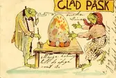 Notering på kortet: Glad Påsk