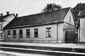 Stadens första Folkskolebyggnad, numera Barnträdgården på Kanalgatan 20 i Jönköping, år 1890.