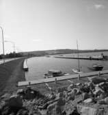 Huskvarna nya småbåtshamn 1968.