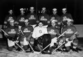 Ishockeylaget Stefa från Huskvarna 1954.