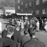 Musikföreställning på 1950-talet.
