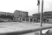 Nybygge vid Bergmansgatan i Mölndalsbro. Årtal okänt.