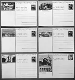 Postkort från Litauen utgivna 1938-1940. 
