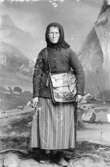 Postbudet Anna Greta Svensdotter på linjen Vetlanda-Föreda, 1840-talet.