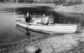 Arvid och Albert har varit på Nordsjön, 1950.