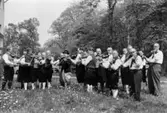 Västergötlands spelmansförbund, spelmansträff på Kinnekulle 1959.
