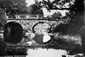 Anderstorps bro (Gamla landsvägsbron) som låg nedanför 