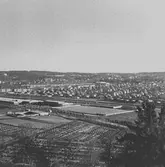 Vy från Fässbergsåsen mot Lindhaga, 1973