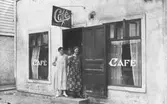 Hulda Carlssons Café, omkring 1925