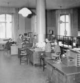 Postkontoret Sundsvall 1, interiör, 1955. 