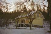 Bostadshuset Villa Solbacken i Krokslätt, januari 1995.