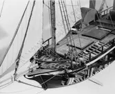 Fören sedd från babordssidan.