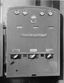 Försökdmodell upphängd i Central-stationens vänthall.