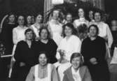 Personal och sköterskor på Stretereds skolhem, 1920-tal.