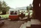 Färdig husvagn, Lamellplast, våren/sommaren 1960.