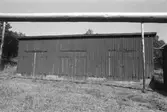 Förrådsbyggnad vid Werners fabriker i Annestorp, Lindome, hösten 1994.
