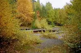Byggnadsdokumentation inför rivning av vattenverk/reningsverk på Pixbovägen 34, Kikås 1:219 vid Södra Långvattnet i Grevedämmet, oktober 1994.