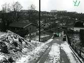 Bostadshus på Lyckogatan i Toltorpsdalen, 1970-tal.